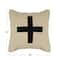 Hello Honey® 20" x 20" Swiss Cross Cotton Wool Throw Pillow